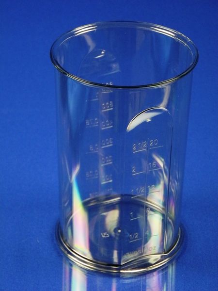 Зображення Мірний стакан з кришкою для блендера Bosch, Siemens (00657243), (00630718) 657243, зовнішній вигляд та деталі продукту