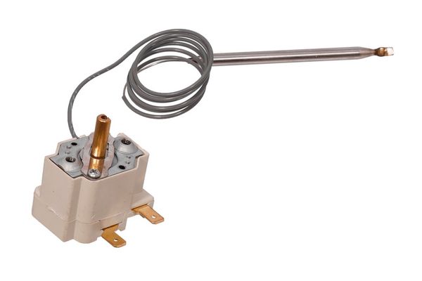 Зображення Термостат (терморегулятор) для бойлера, WK-R12A (10-75°C) 20А WK-R12A, зовнішній вигляд та деталі продукту