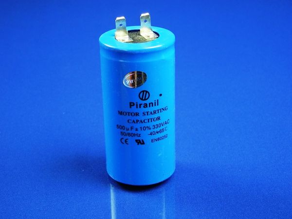 Изображение Пусковой конденсатор на 500 МкФ 330V 500 МкФ, внешний вид и детали продукта