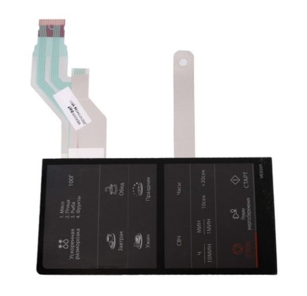 Изображение Сенсорная панель клавиатура для микроволновой печи Samsung DE34-00400A ME83XR DE34-00400A, внешний вид и детали продукта