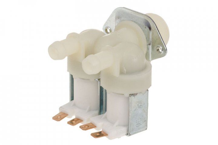 Зображення Клапан водопостачання для пральної машини 2way/180/10,5 мм Атланта (903428600010) 903428600010, зовнішній вигляд та деталі продукту