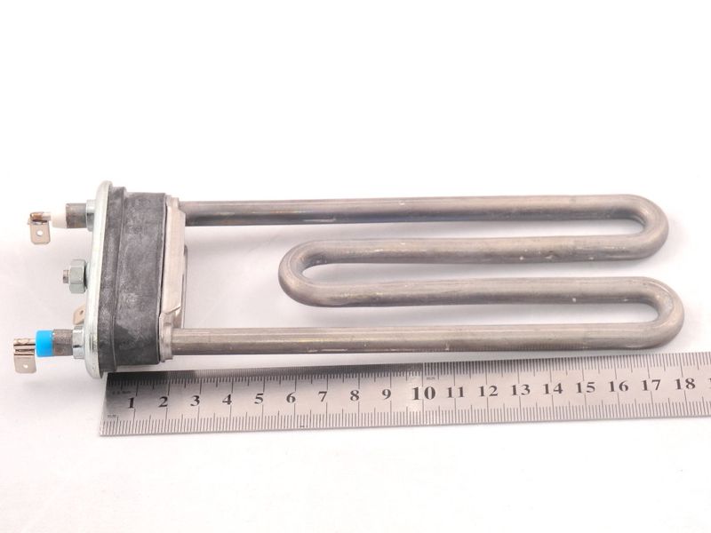 Изображение Тэн для стиральных машин Hansa/Bosch 1900W L=190 мм. (резинка с бoртиком) (Thermowatt) (C00273277) 273277, внешний вид и детали продукта