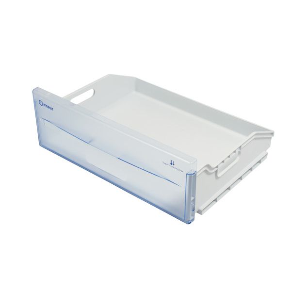 Зображення Ящик верхній морозильної камери холодильника Indesit (482000028551) (C00111823) C00111823, зовнішній вигляд та деталі продукту
