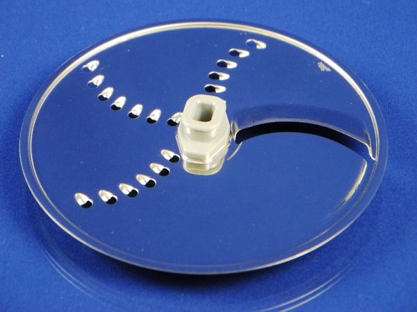 Зображення Диск тонкої нарізки для кухонного комбайна Bosch (00650965) 650965, зовнішній вигляд та деталі продукту