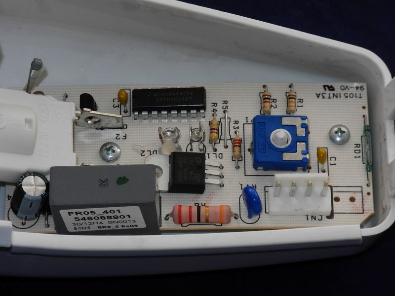 Зображення Модуль керування для холодильника з лампочкою на 4 контакти Ardo (510250800) 510250800, зовнішній вигляд та деталі продукту