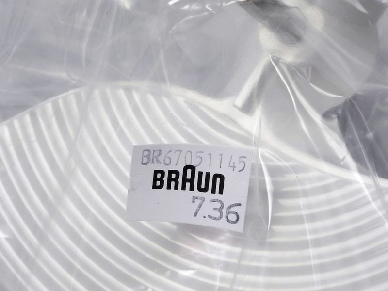 Зображення Диск-тримач вставок для кухонного комбайна Original Braun K700 (67051145) BR67051145, зовнішній вигляд та деталі продукту