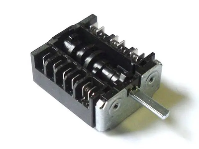 Зображення Перемикач конфорок для електроплити EGO 46.27266.500 (7 поз.) Whirlpool (481227328272-1) 481227328272-1, зовнішній вигляд та деталі продукту