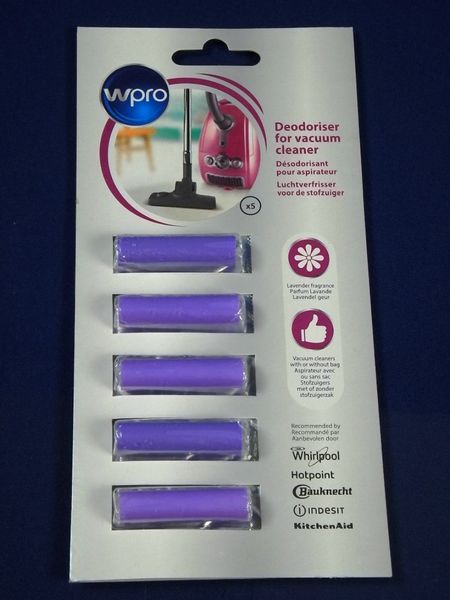 Изображение Ароматизатор для пылесосов фиолетовый Whirpool (484000008608) 484000008608, внешний вид и детали продукта