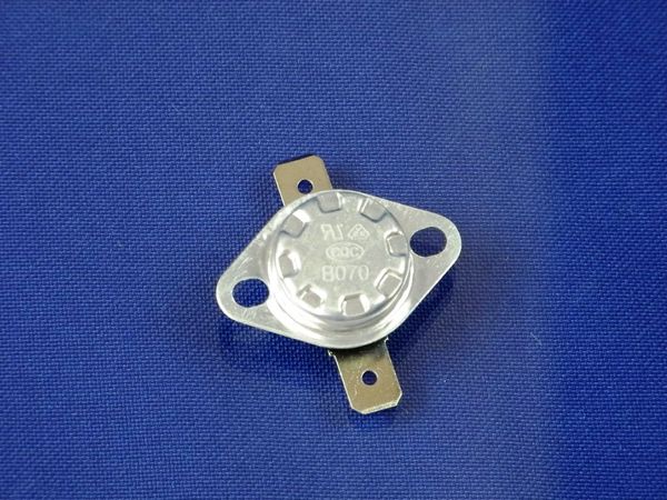 Изображение Термопредохранитель (универсальный) 10A/250V/70°C (KLS5-KSD301A-10A-70-BF1) KSD301A-10A-70, внешний вид и детали продукта