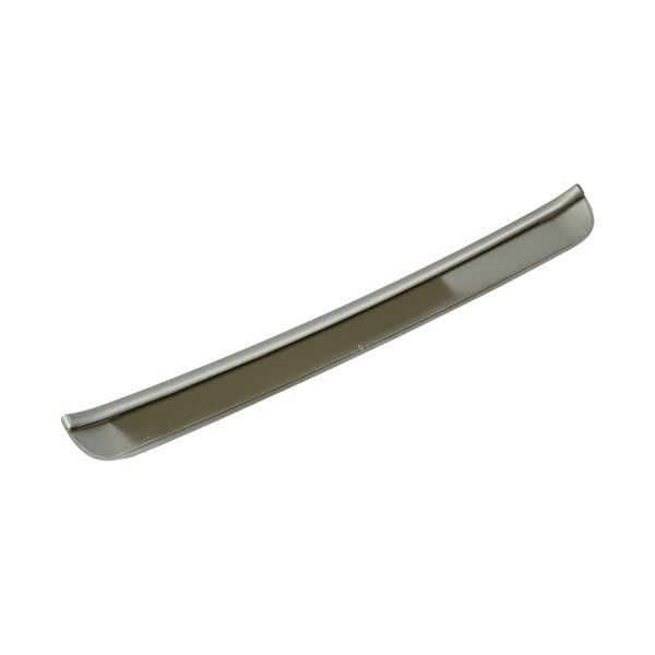 Зображення Ручка-накладка дверей верхня/нижня для холодильника Electrolux сріблястий (2087496044) 2087496044, зовнішній вигляд та деталі продукту