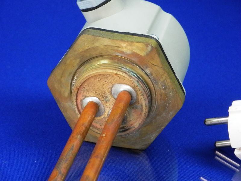 Зображення ТЕН з термостатом виробництва THERMOWATT 1500/230 різьблення 1 1/2" 1500/230, зовнішній вигляд та деталі продукту