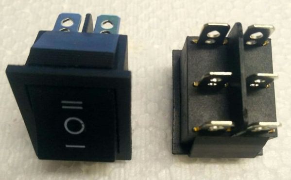 Изображение Кнопка сетевая для масляного обогревателя KSD4 6 контактов SWT-014 SWT-014, внешний вид и детали продукта