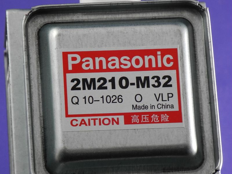 Зображення Магнетрон НВЧ PANASONIC 2M210 M32 (4 планки, кріплення в бік планок) 2M210 M32, зовнішній вигляд та деталі продукту