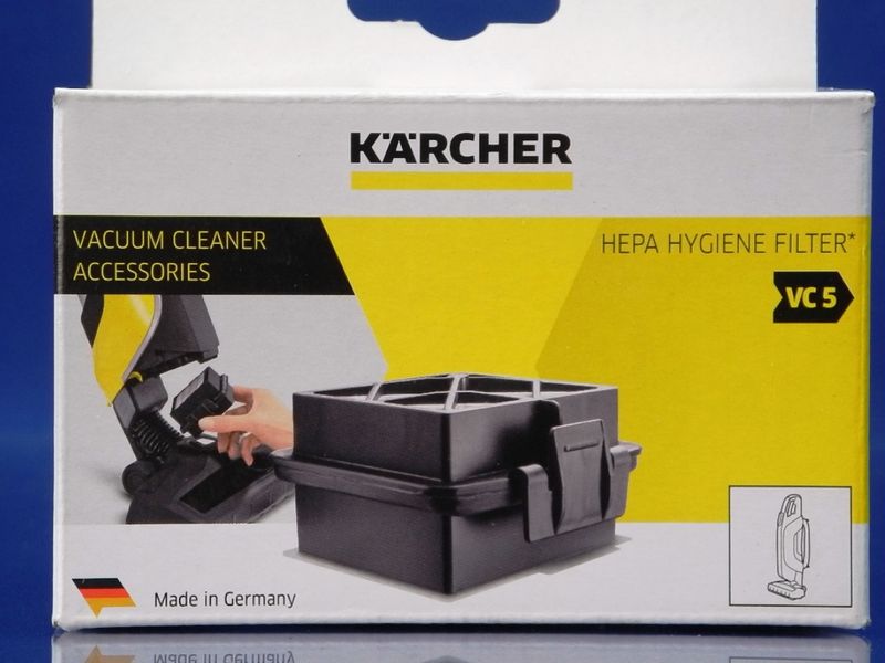 Изображение Фильтр HEPA 10 отработанного воздуха для ручного пылесоса Karcher VC 5 (2.863-240.0) 2.863-240.0, внешний вид и детали продукта
