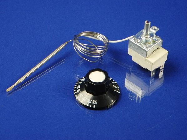 Зображення Термостат капілярний з ручкою FSTB 300 °C балон 90 мм FSTB  300 °, зовнішній вигляд та деталі продукту