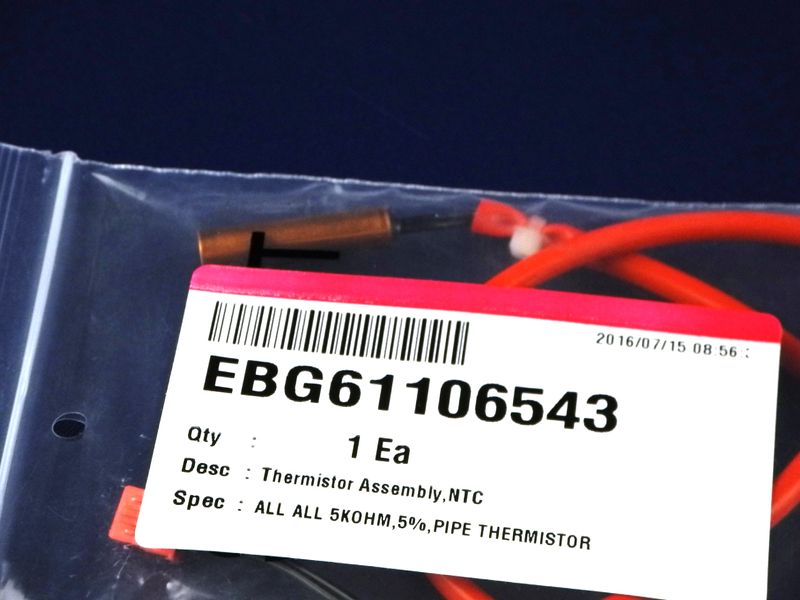 Изображение Датчик внешнего блока кондиционера LG (EBG61106543) ,(6323AQ3226T) EBG61106543, внешний вид и детали продукта