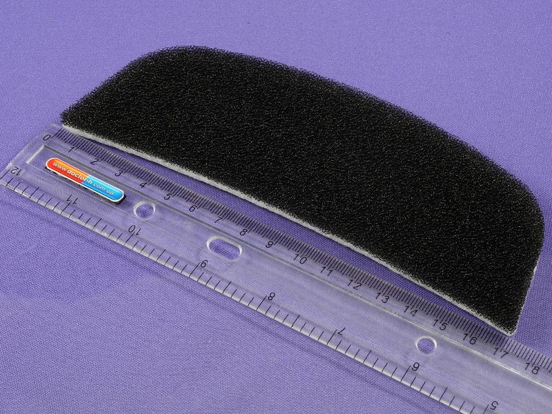Зображення Мікрофільтр поролоновий вихідний для пилососа Samsung (DJ63-00455A) DJ63-00455A, зовнішній вигляд та деталі продукту
