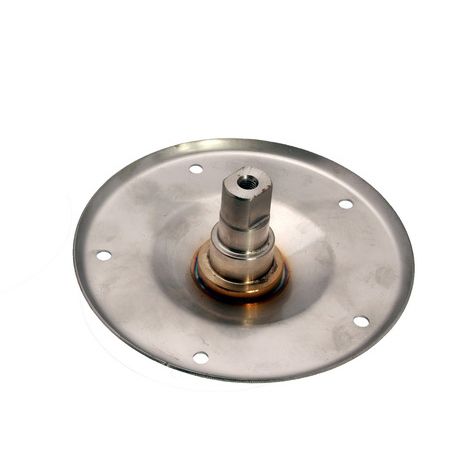 Изображение Фланец (опора барабана) для стиральной машины Whirlpool 480110100802, нержавейка 480110100802-1, внешний вид и детали продукта
