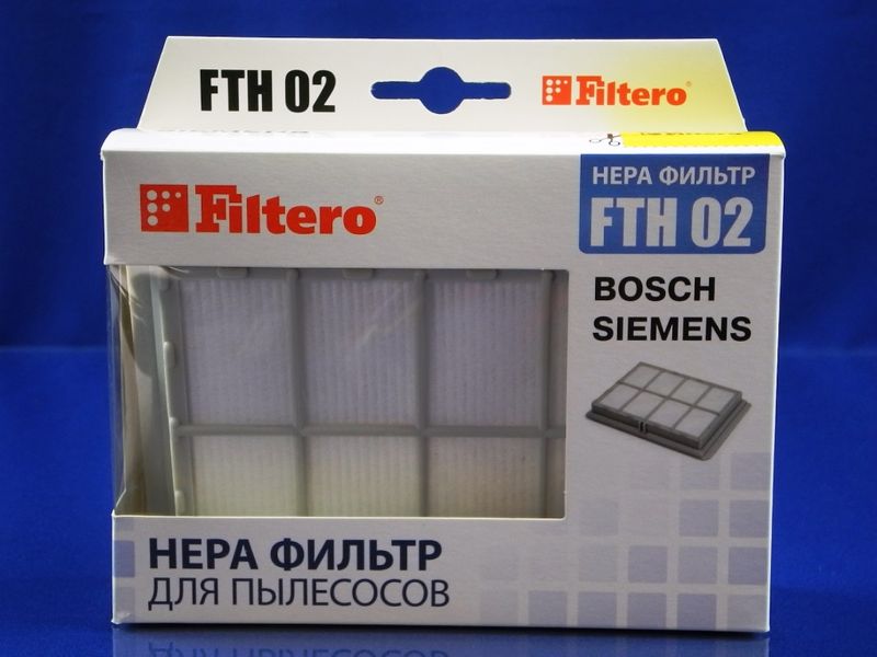 Изображение Фильтр (HEPA H12) для пылесоса Bosch/Siemens/Karcher (FTH 02) (578733) (263506) FTH 02, внешний вид и детали продукта