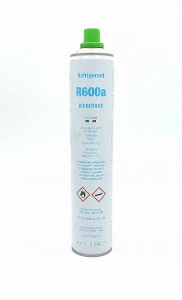 Зображення Балончик ізобутан R600a - 750 ml/420g NEVADA (TR600BB1) TR600BB1, зовнішній вигляд та деталі продукту