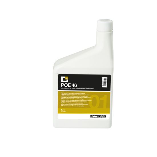 Изображение Синтетическое масло для холодильников и кондиционеров Errecom POE 46 (1 Литр) (OL6015.K.P2) OL6015.K.P2, внешний вид и детали продукта