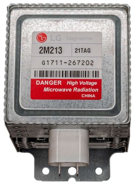 Изображение Магнетрон для микроволновой печи LG 700W (2M213-21) 2M213-21, внешний вид и детали продукта
