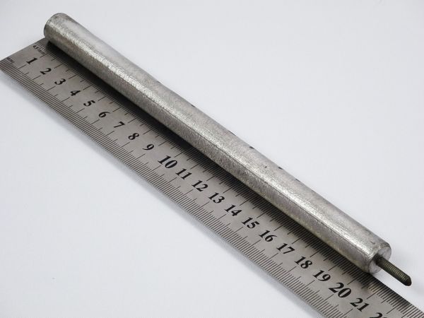 Зображення Анод для бойлера різьблення M8*10 D=20 мм, L=400 мм. 30*8, зовнішній вигляд та деталі продукту