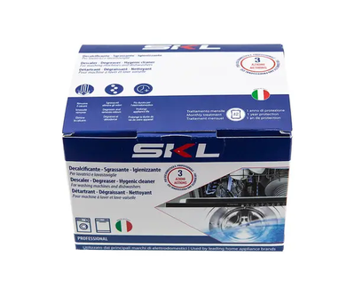 Зображення Порошок SKL 3 in 1 для видалення накипу та усунення запахів (DET110UN) DET110UN, зовнішній вигляд та деталі продукту