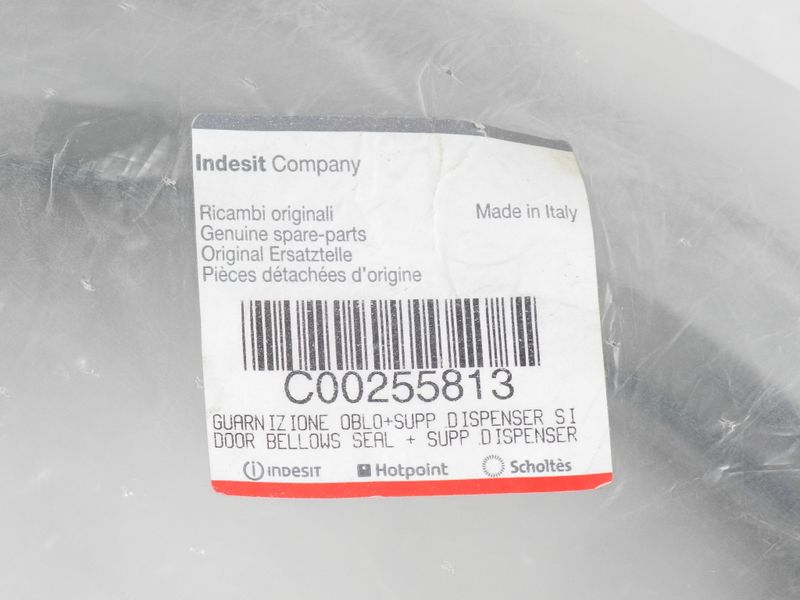 Зображення Гума люка для пральних машин Ariston/Indesit (C00255813) 255813, зовнішній вигляд та деталі продукту