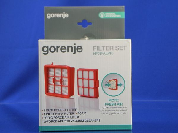 Изображение Набор фильтров для пылесоса Gorenje (732741) 732741, внешний вид и детали продукта