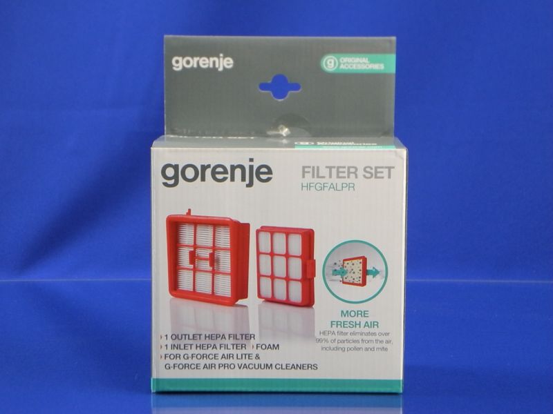 Изображение Набор фильтров для пылесоса Gorenje (732741) 732741, внешний вид и детали продукта