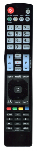 Изображение Пульт для телевизора LG (AKB72914020) AKB72914020, внешний вид и детали продукта