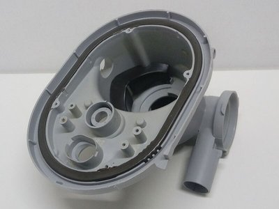 Зображення Нижній корпус відстійника води для ПММ 450 mm Ariston (482000022212) (C00278517) C00278517, зовнішній вигляд та деталі продукту
