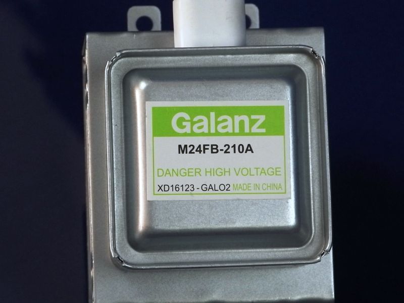 Изображение Магнетрон СВЧ Panasonic/Samsung M24FB-210A (На 4 лапки, контакты вниз) (GALANZ) M24FB-210A, внешний вид и детали продукта