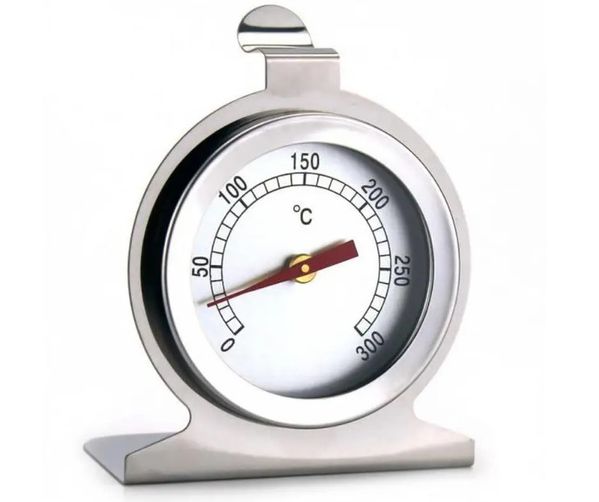 Изображение Термометр механический для духовки круглый TRM-001 (0 до 300 °C) TRM-001, внешний вид и детали продукта