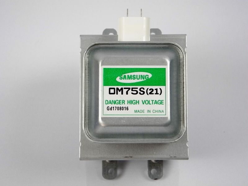 Зображення Магнетрон СВЧ Samsung OM75S(21) 900W OM75S, зовнішній вигляд та деталі продукту