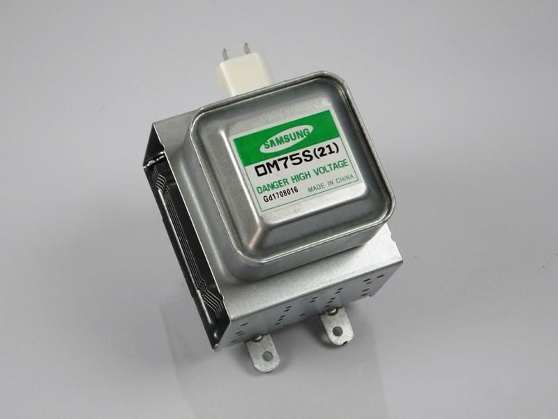 Зображення Магнетрон СВЧ Samsung OM75S(21) 900W OM75S, зовнішній вигляд та деталі продукту