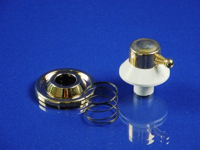 Изображение Ручка регулировки для плит Gefest белая с золотом (GF-22) GF-22, внешний вид и детали продукта