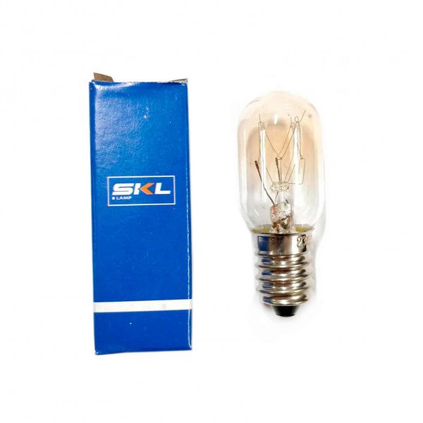 Изображение Лампочка для холодильника E14 15W 230V SKL (LMP201UN) LMP201UN, внешний вид и детали продукта