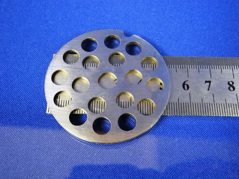 Зображення Сітка для м'ясорубки Белвар 7,5 мм. (К9-0019) К9-0019, зовнішній вигляд та деталі продукту