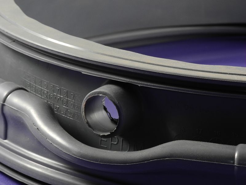 Изображение Резина люка для стиральных машин Samsung (DC64-03092B) DC64-03092B, внешний вид и детали продукта