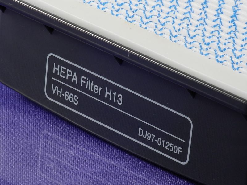 Зображення Фільтр вихідний (HEPA13) для пилососа Samsung (DJ97-01250F) DJ97-01250F, зовнішній вигляд та деталі продукту