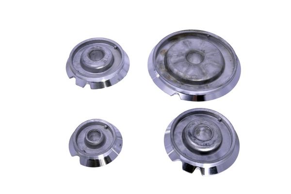 Зображення Комплект пальників для газової плити Ariston, Indesit C00053054 (4 штуки) C00053054, зовнішній вигляд та деталі продукту
