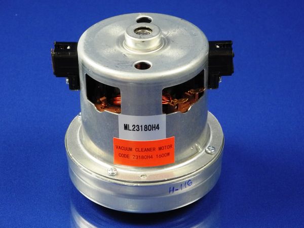 Изображение Мотор 1600W для пылесосов Bosch/Rowenta d=107mm, h=116mm (ML23180H4(1)) VC1-0029, внешний вид и детали продукта