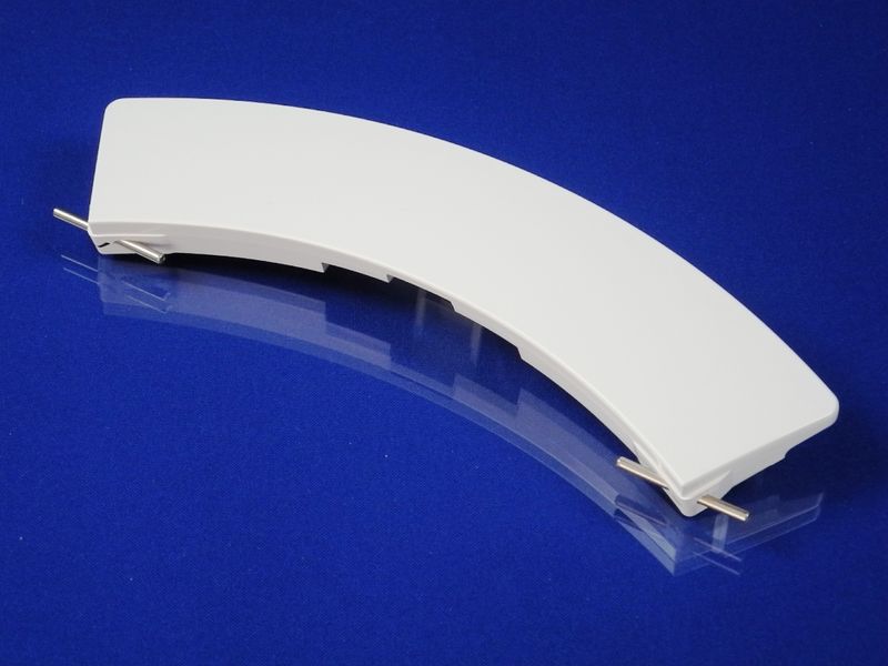 Зображення Ручка люка Bosch біла з металевими вставками (481710) 481710, зовнішній вигляд та деталі продукту
