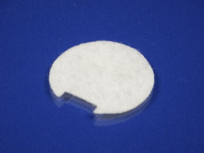 Зображення Круглий фетровий HEPA фільтр для пилососа Liberton LVG 34199N LVG 34199N, зовнішній вигляд та деталі продукту