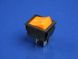 Кнопка оранжевая универсальная широкая KCD2 (250V, 15A, 4 контакта) P2-0100 фото 5