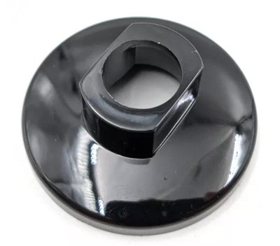 Зображення Комір ручки крана чорний для плити Gefest СВН2230.00.0.072-01 GF-253 GF-253, зовнішній вигляд та деталі продукту
