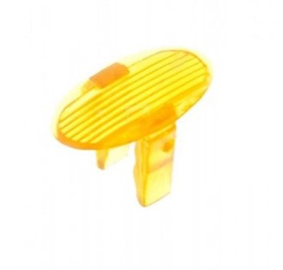 Зображення Лінза панелі для плити Ardo 346013500 (651066964) жовта 346013500, зовнішній вигляд та деталі продукту