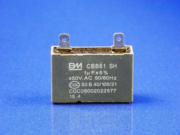 Изображение Конденсатор для газового котла CBB61 SH 1 МкФ +/- 5% 450V.AC 50/60 Hz TERMAXI JSG 20R JSG 20R-3, внешний вид и детали продукта